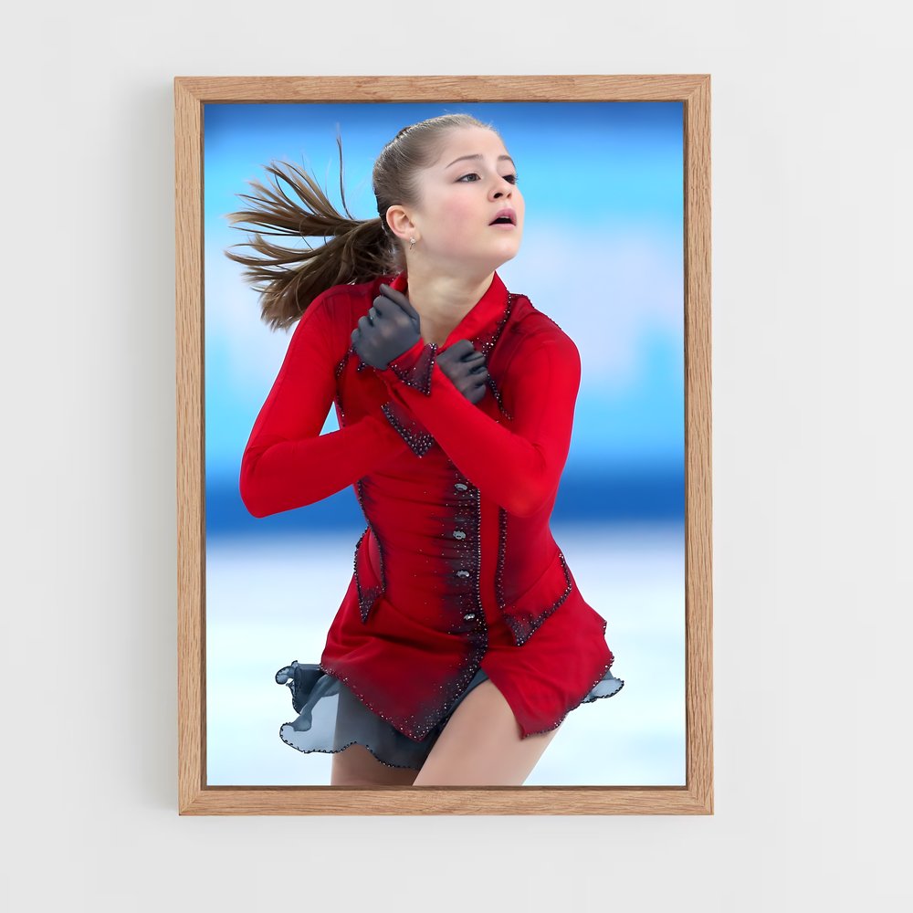 Poster Sochi Mouvement – affiche Jeux Olympiques (vue 4)